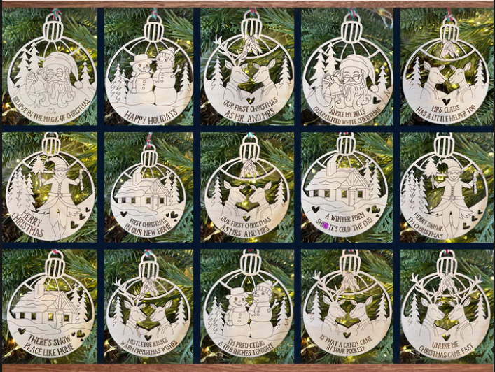 Naughty Ornaments