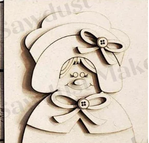 Pilgrim Lady 6x6 sq
