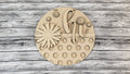 DIY Hi Daisy Polka Dot Door Hanger - Unfinished