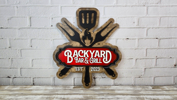 Backyard Bar and Grill - Finished