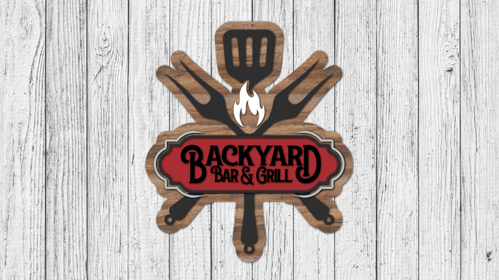 Backyard Bar and Grill - Finished
