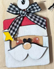 Santa Breadboard Ornaments