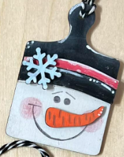 Snowman Breadboard Ornaments