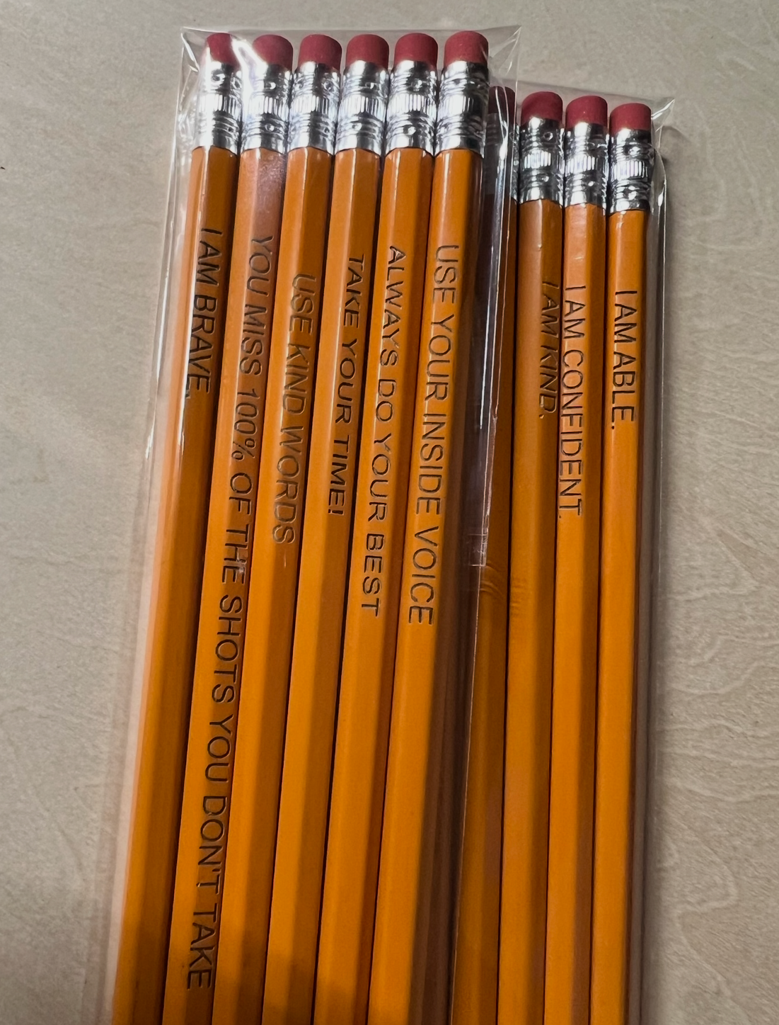 Personalized Pencils Set of 12