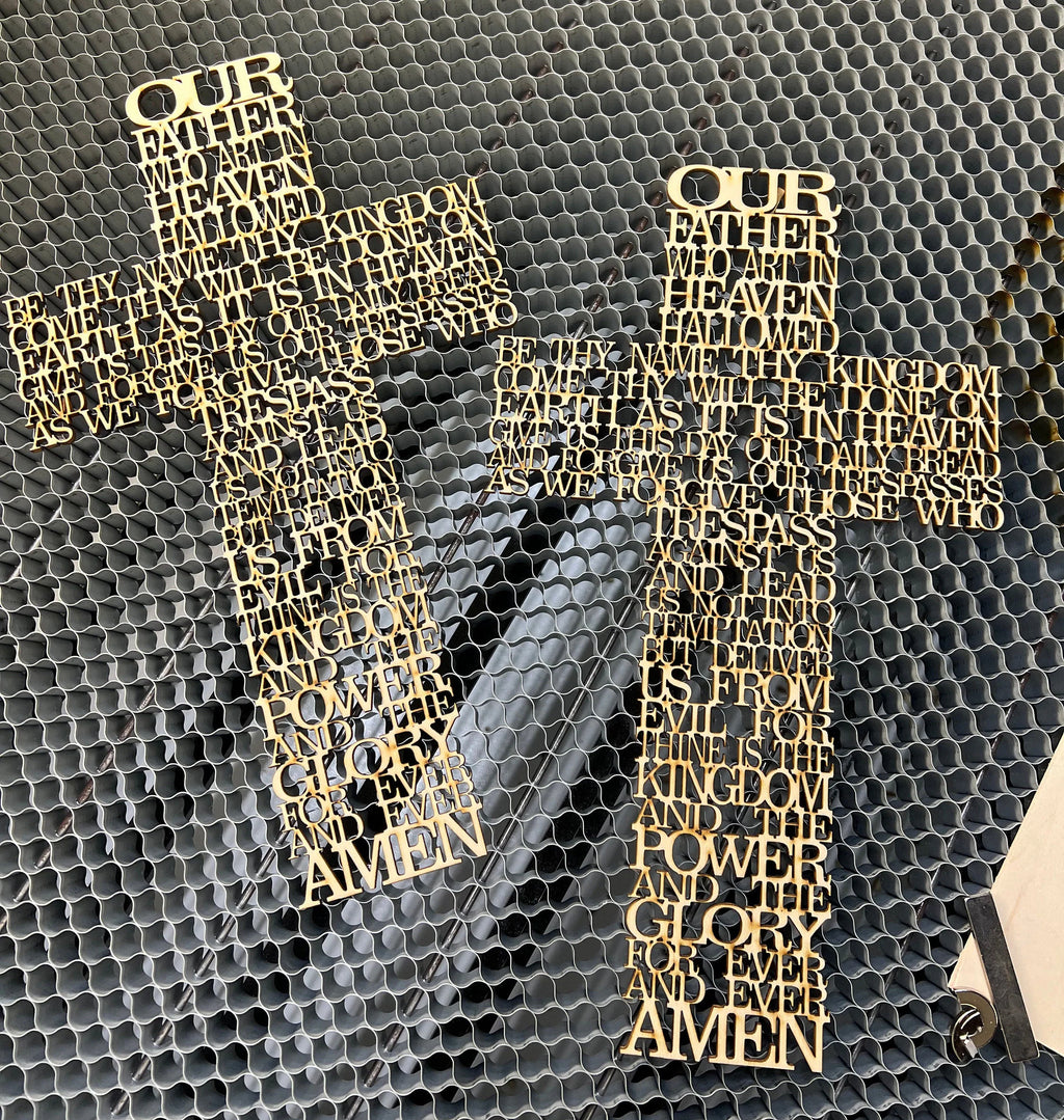 Lord's Prayer Cross