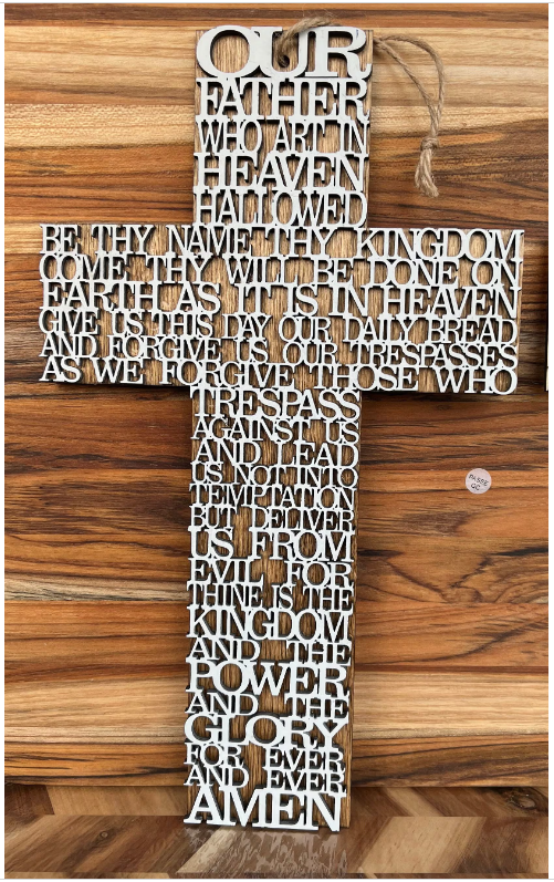 Lord's Prayer Cross