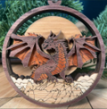 Dragon Ornament - Year of the Dragon Handcrafted Dragon Ornament – A Majestic Symbol of Power and Wisdom