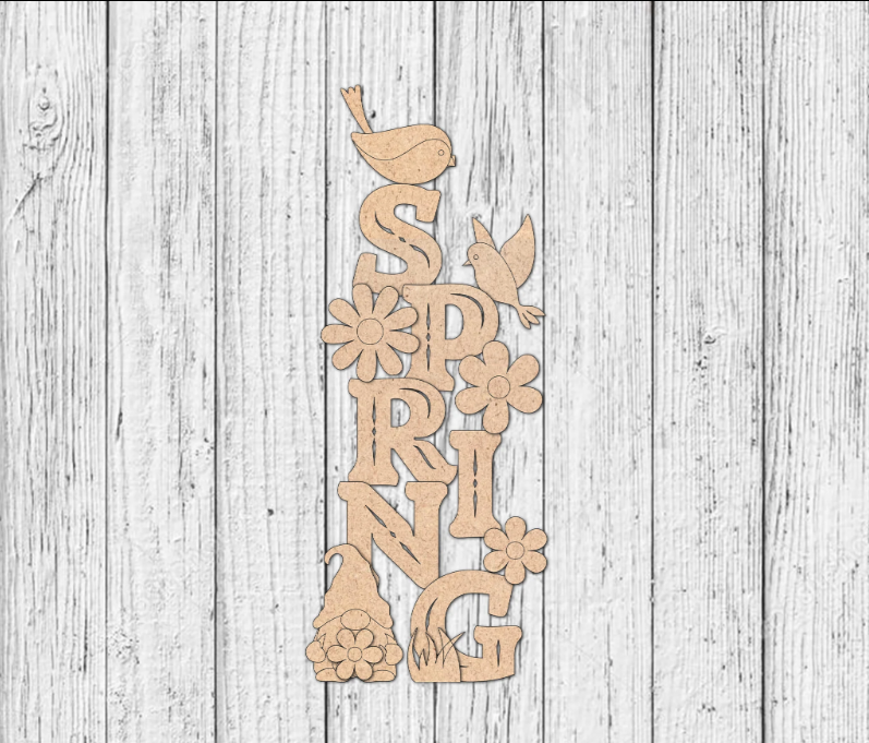 DIY Spring Stander: Colorful Addition to Your Spring Decor