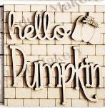 Hello Pumpkin 6x6 sq