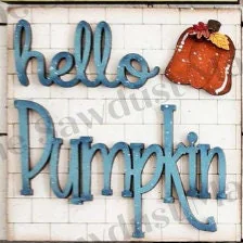 Hello Pumpkin 6x6 sq