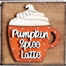 Pumpkin Spice Latte 6x6 sq