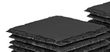Engraved 4" Slate Coasters Square - Snarky Sayings (sarcastic) Sets 5 & 6