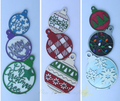 Ornament Stack 1 - Wood Only Unfinished